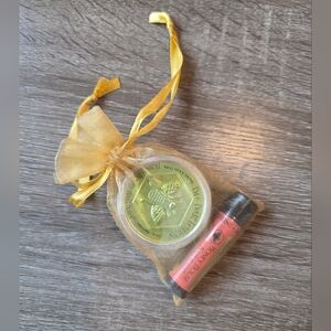 Citrus -Honey House Naturals Bee Bar Lotion & Lip Balm Gift Set